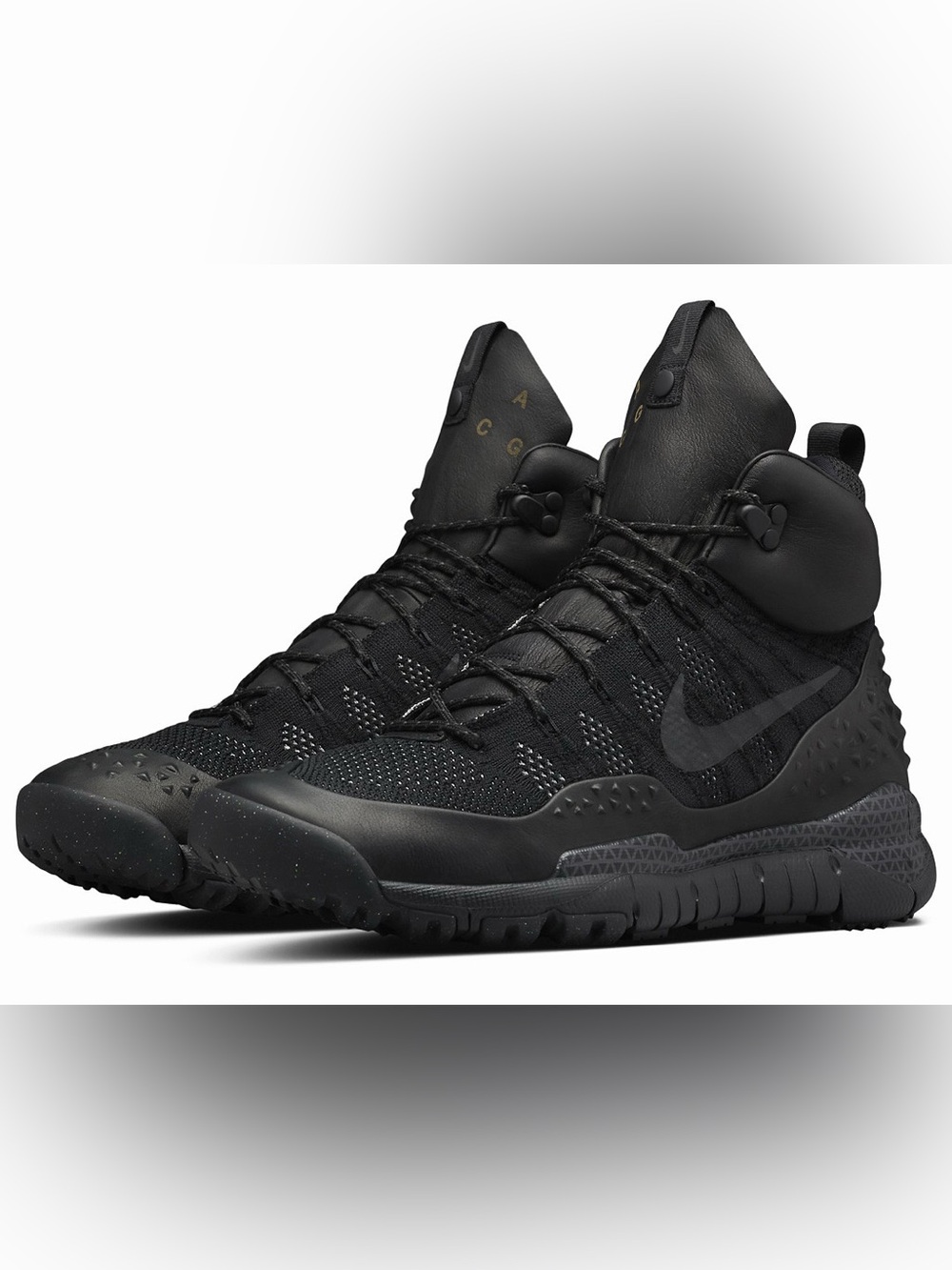 NikeLab Lupinek Flyknit ACG 'Black Anthracite' US8.5 FSB 826077-001